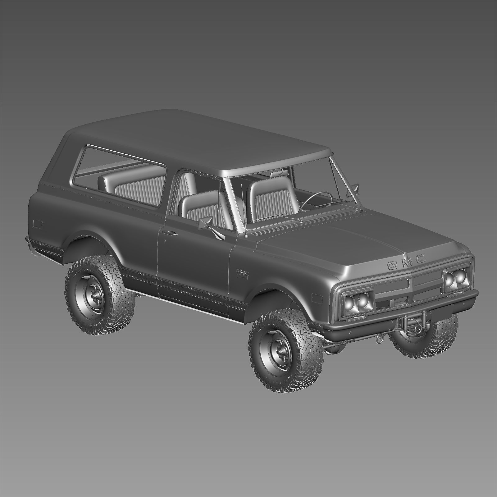 GMC Jimmy 1969 3D model_26