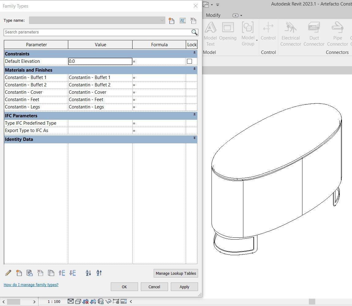 Buffet Constantin by Artefacto 3D model_4