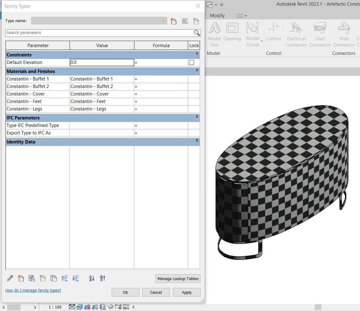Buffet Constantin by Artefacto 3D model_3