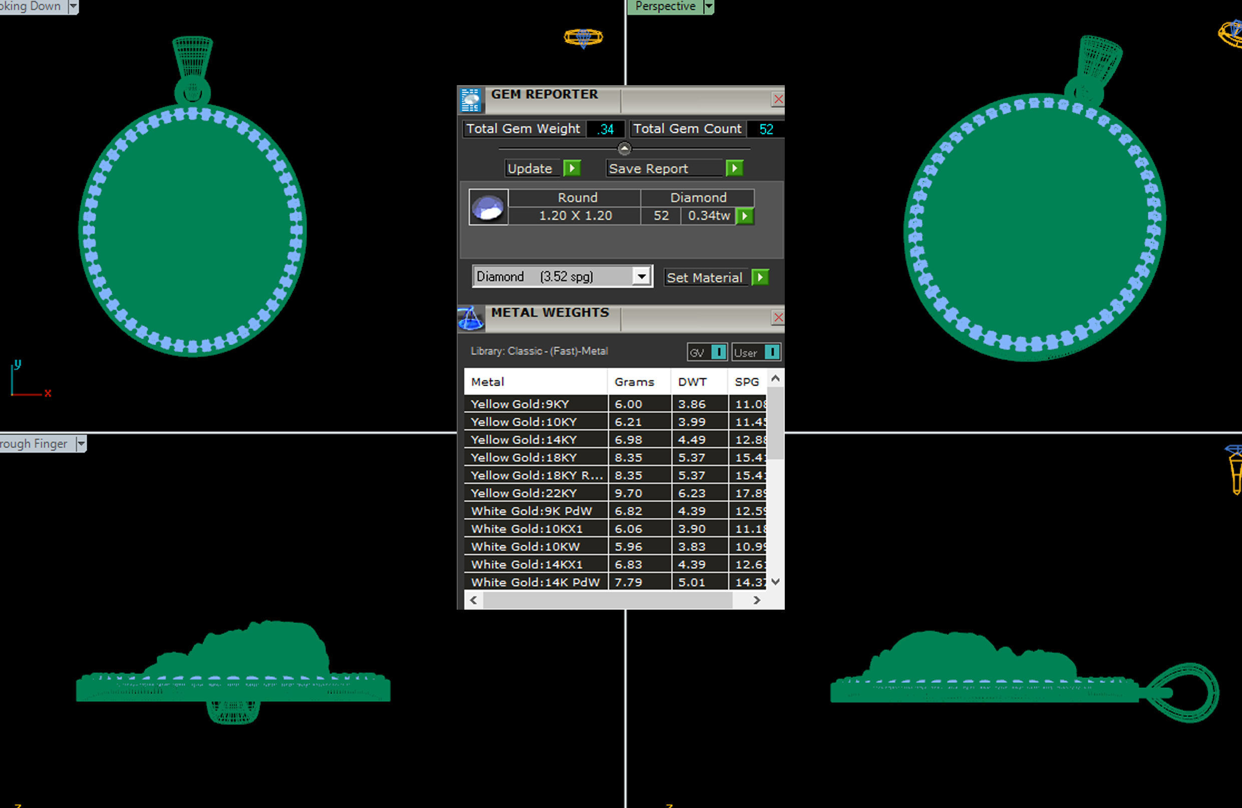 Jesus pendant Jesus necklace 3D print model_4