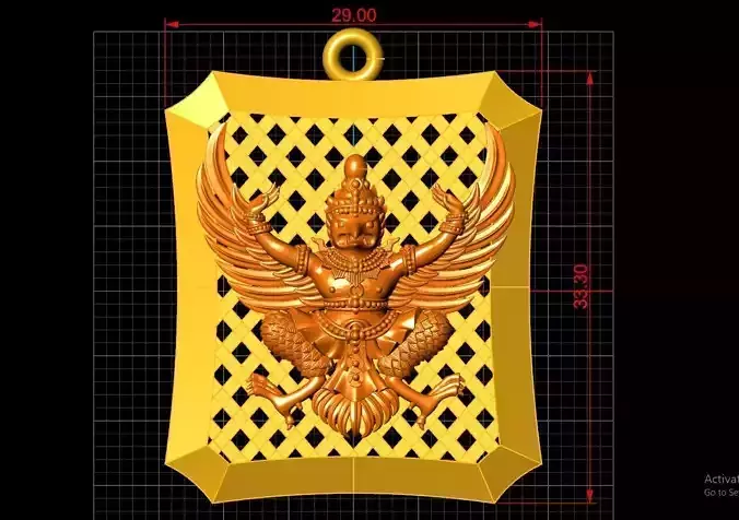 Neck Pendant Code-ANM022