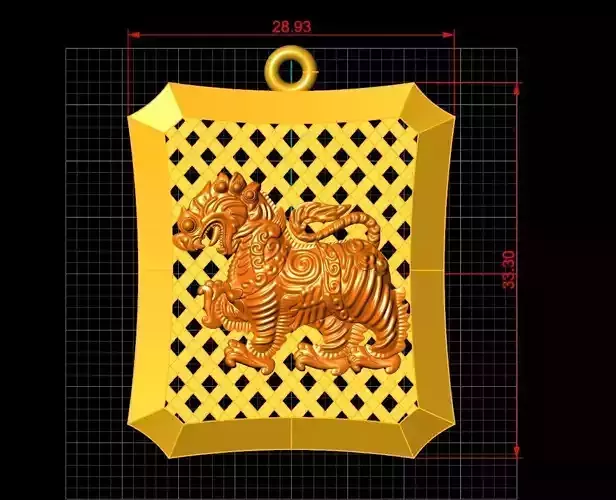 Neck Pendant Code-ANM023