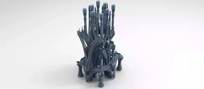 Castle Labyrinth Maze pillars