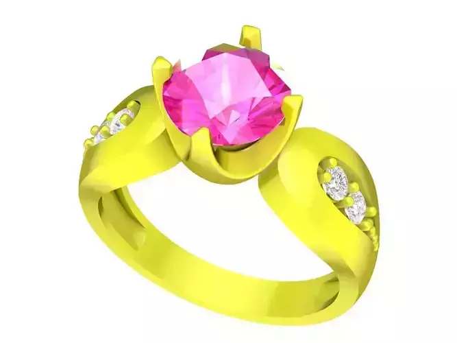 A6607 Fashion Diamond Women Ring