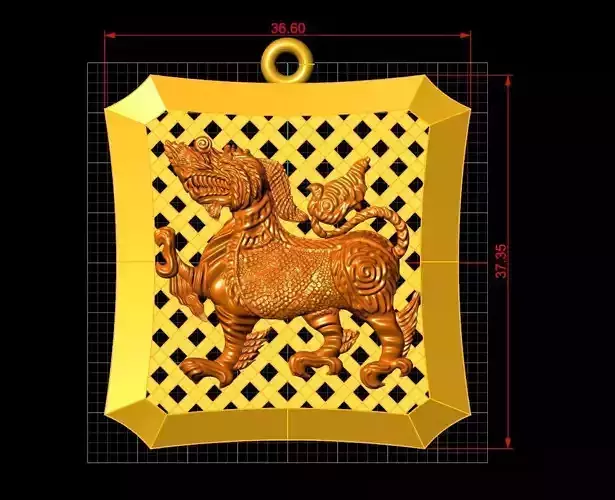 Neck Pendant Code-ANM030