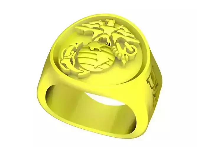 5067 signet eagle men ring