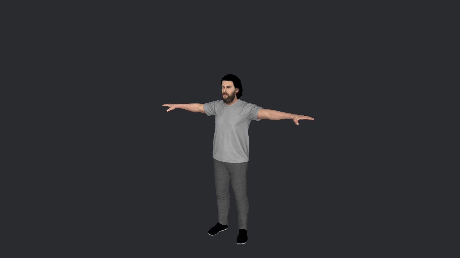 Jason Momoa Hyper Realistic Full Body Rigged Character 3D model_28