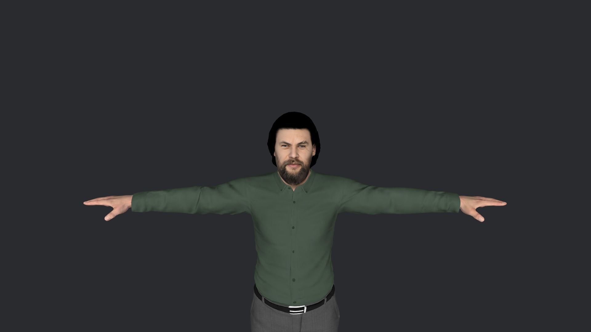 Jason Momoa Hyper Realistic Full Body Rigged Character 3D model_21