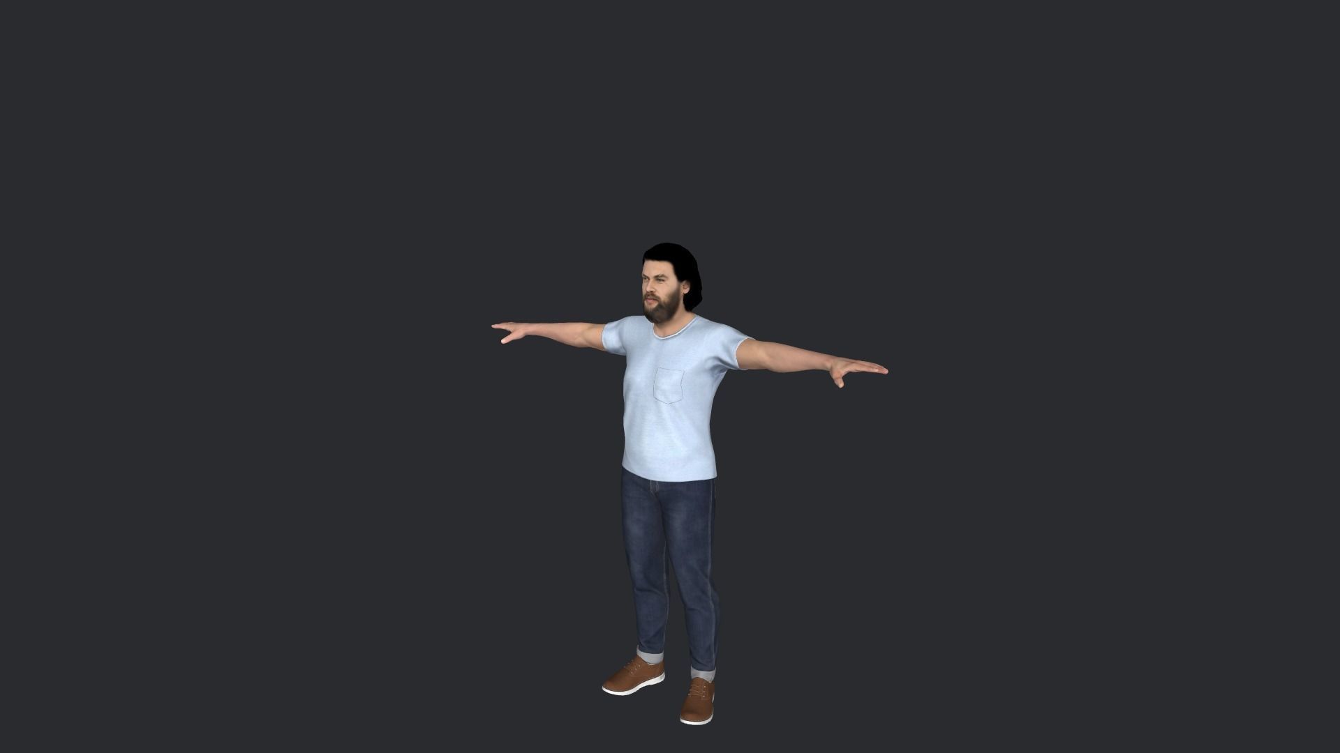 Jason Momoa Hyper Realistic Full Body Rigged Character 3D model_6