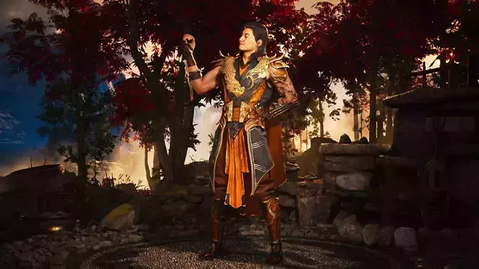 Shang Tsung armor set from Mortal Kombat 1 3D print model