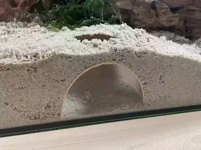 Fish tank underground hiding cave 3D print model