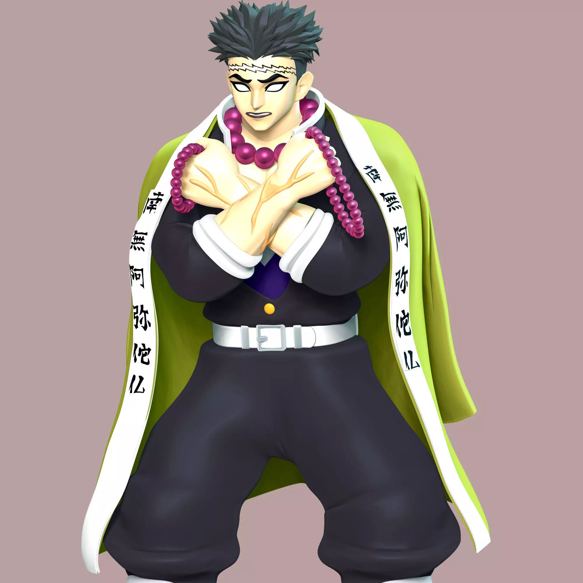 Demon Slayer Hinokami Chronicles - Gyomei Himejima 3D print model