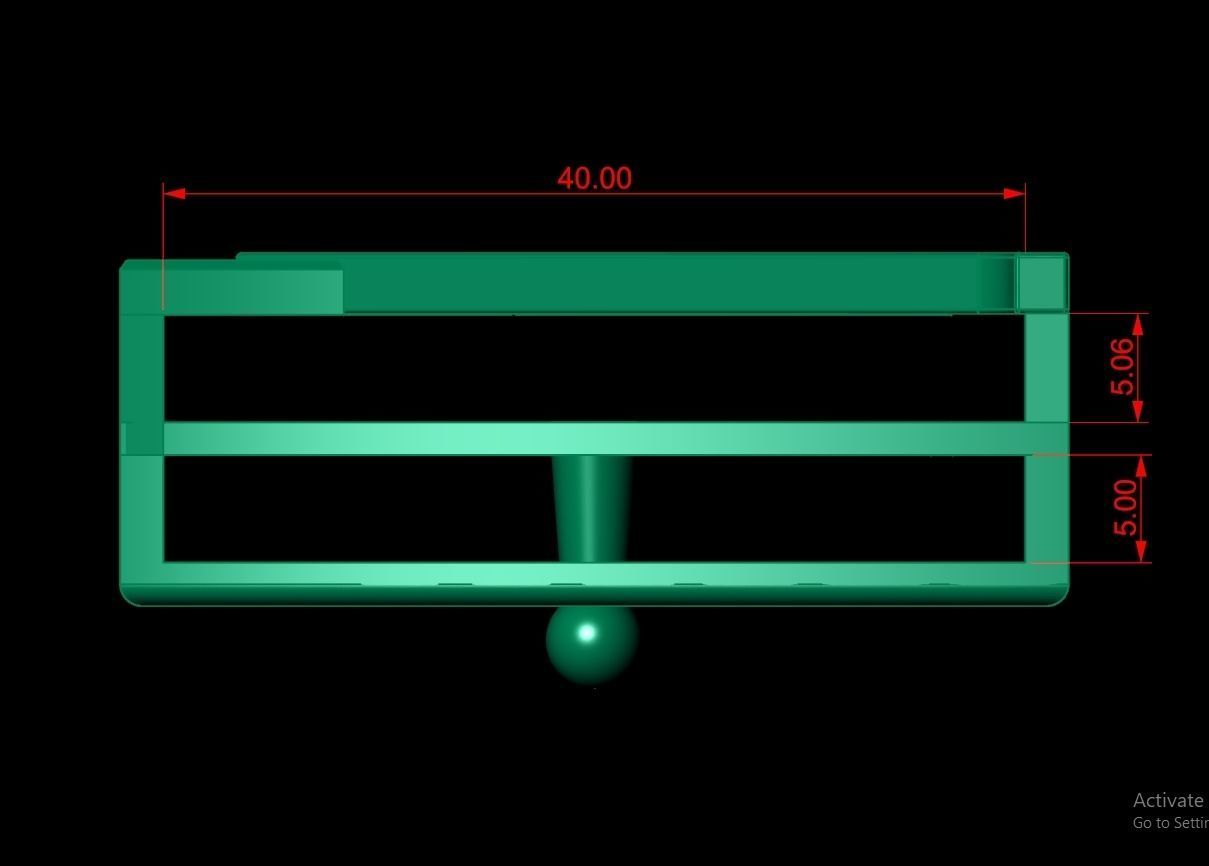 LOUIS VUITTON Belt Buckle Code-BAD002 3D print model_6