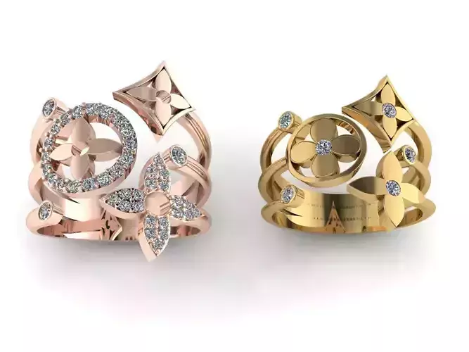 LOUIS VUITTON Ring Code-BAD009