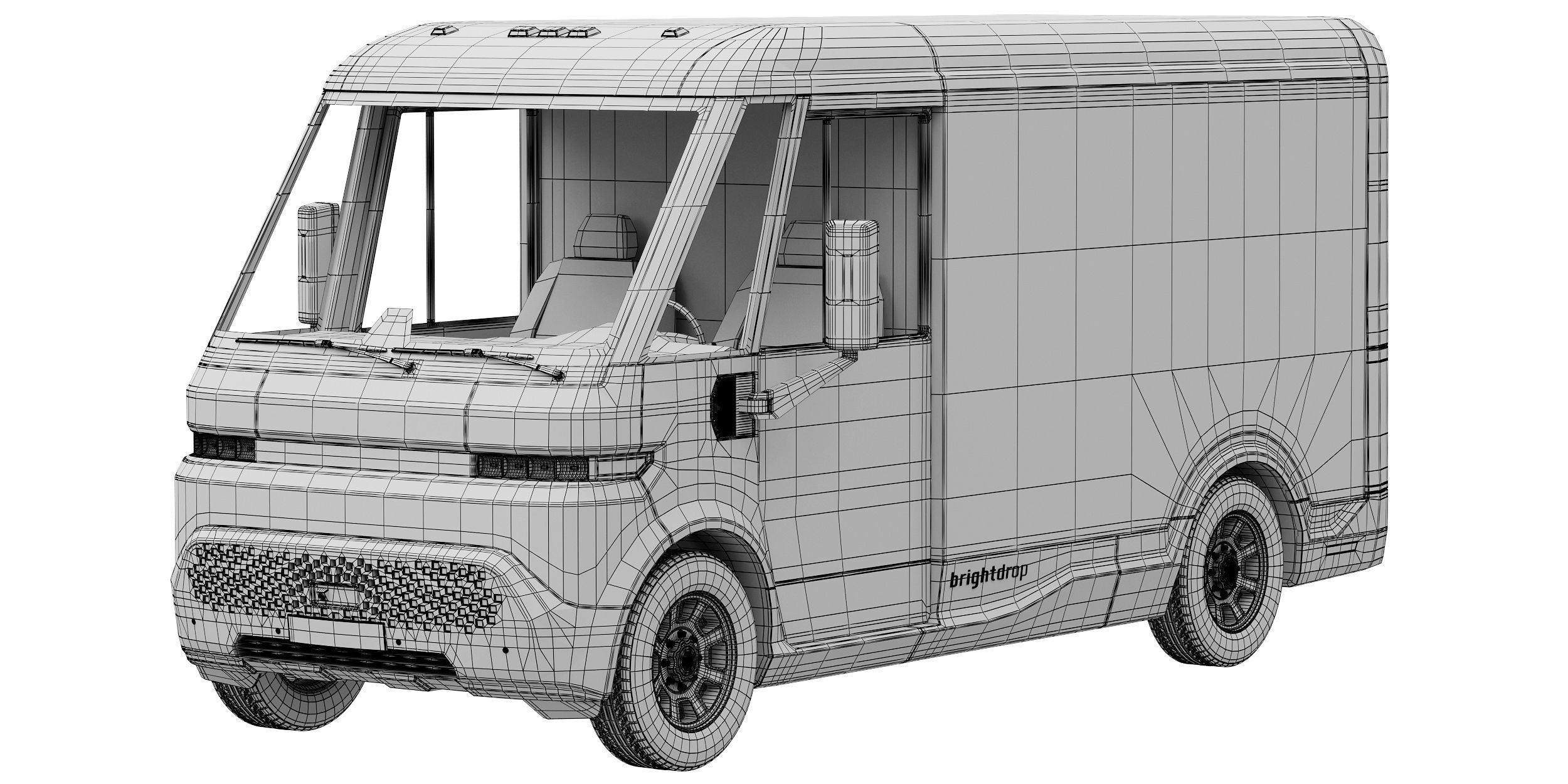 BrightDrop Zevo 400 3D model_13