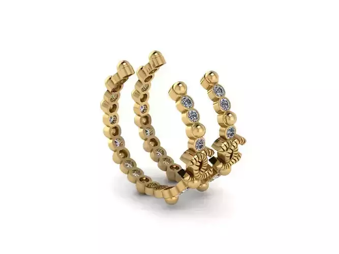 CHANNEL Earring Code-BAD013