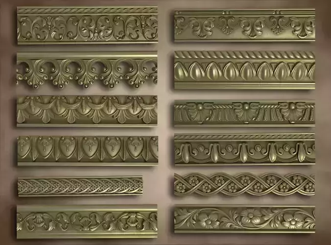 Ornamental Vol 07 3D model