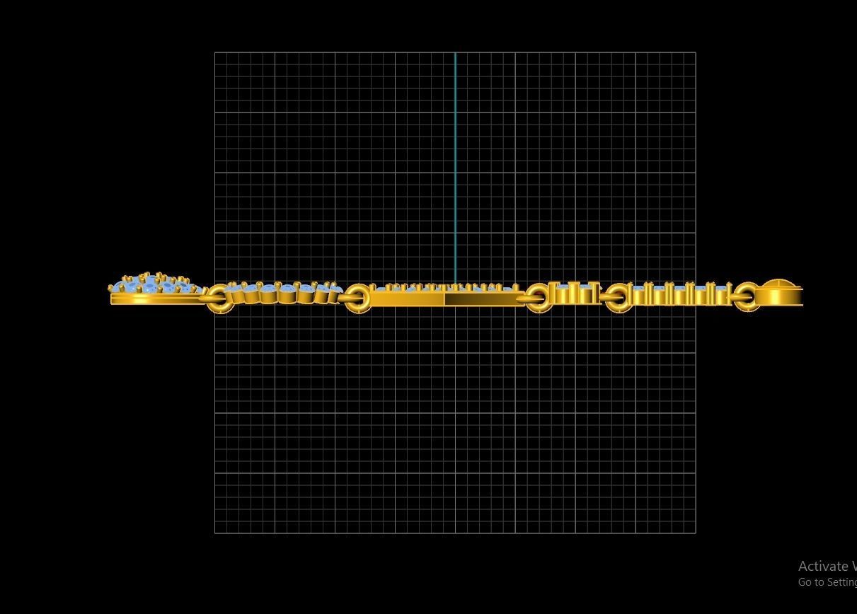 LOUIS VUITTON Earring Code-BAD033 3D print model_4