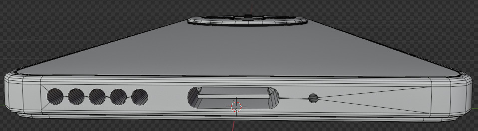 Mobile 3d model Redmi 12 5G 3D model_7