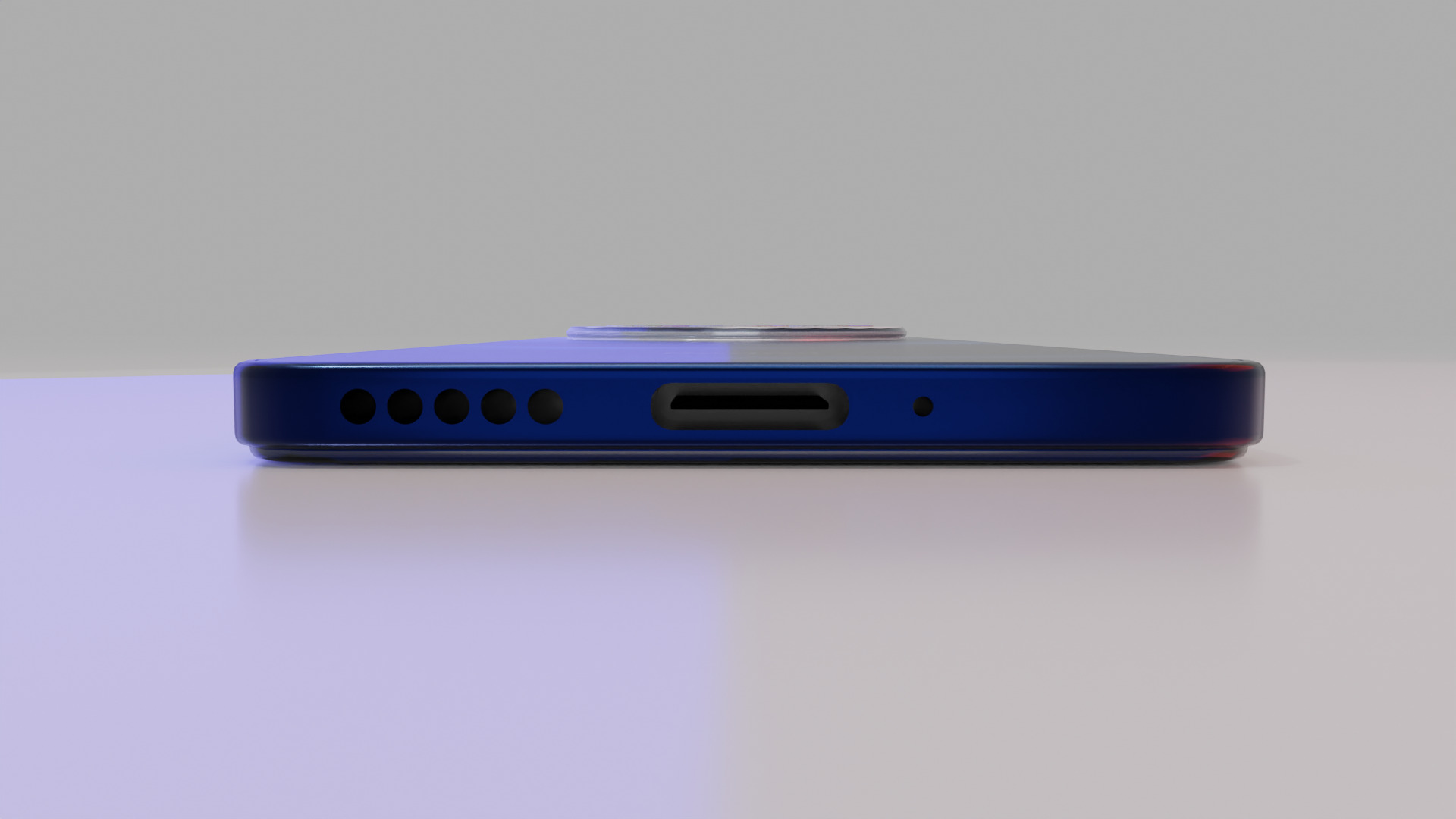 Mobile 3d model Redmi 12 5G 3D model_2