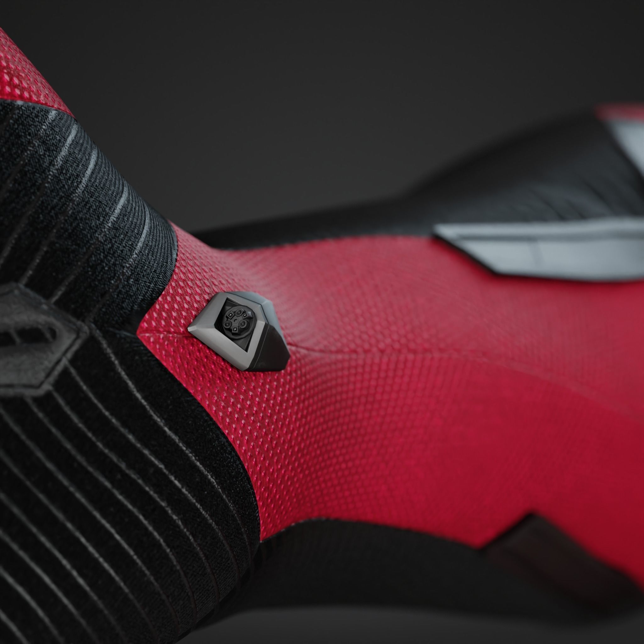 Spider-Man NWH Upgraded Suit Model Low-poly 3D model_6