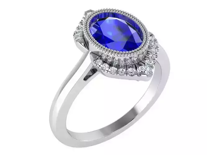 Oval Unique Ring 3152