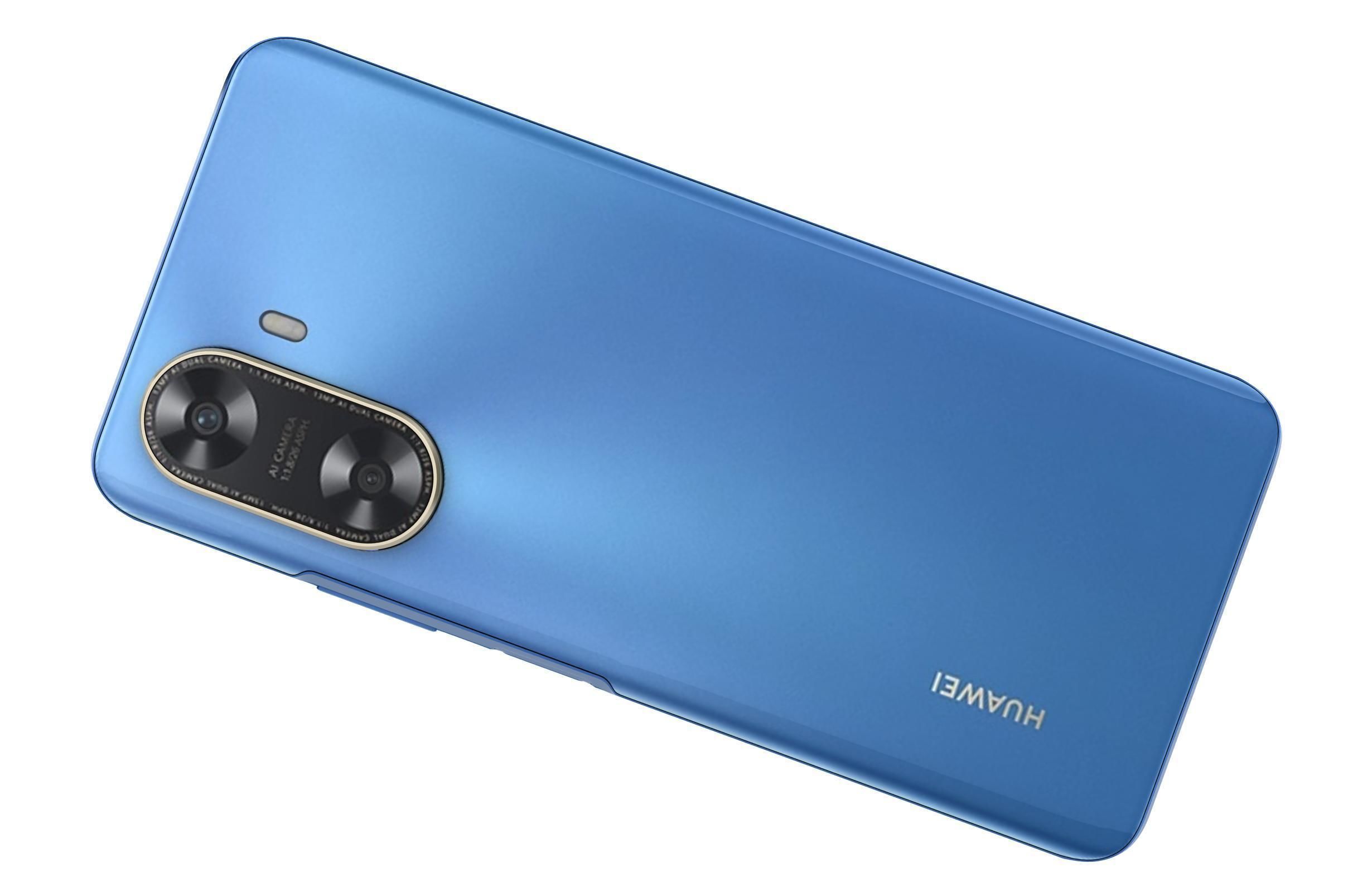 Huawei Enjoy 70z Blue 3D model_3