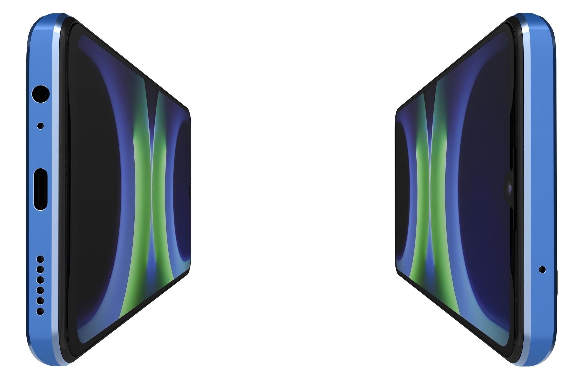 Huawei Enjoy 70z Blue 3D model_15