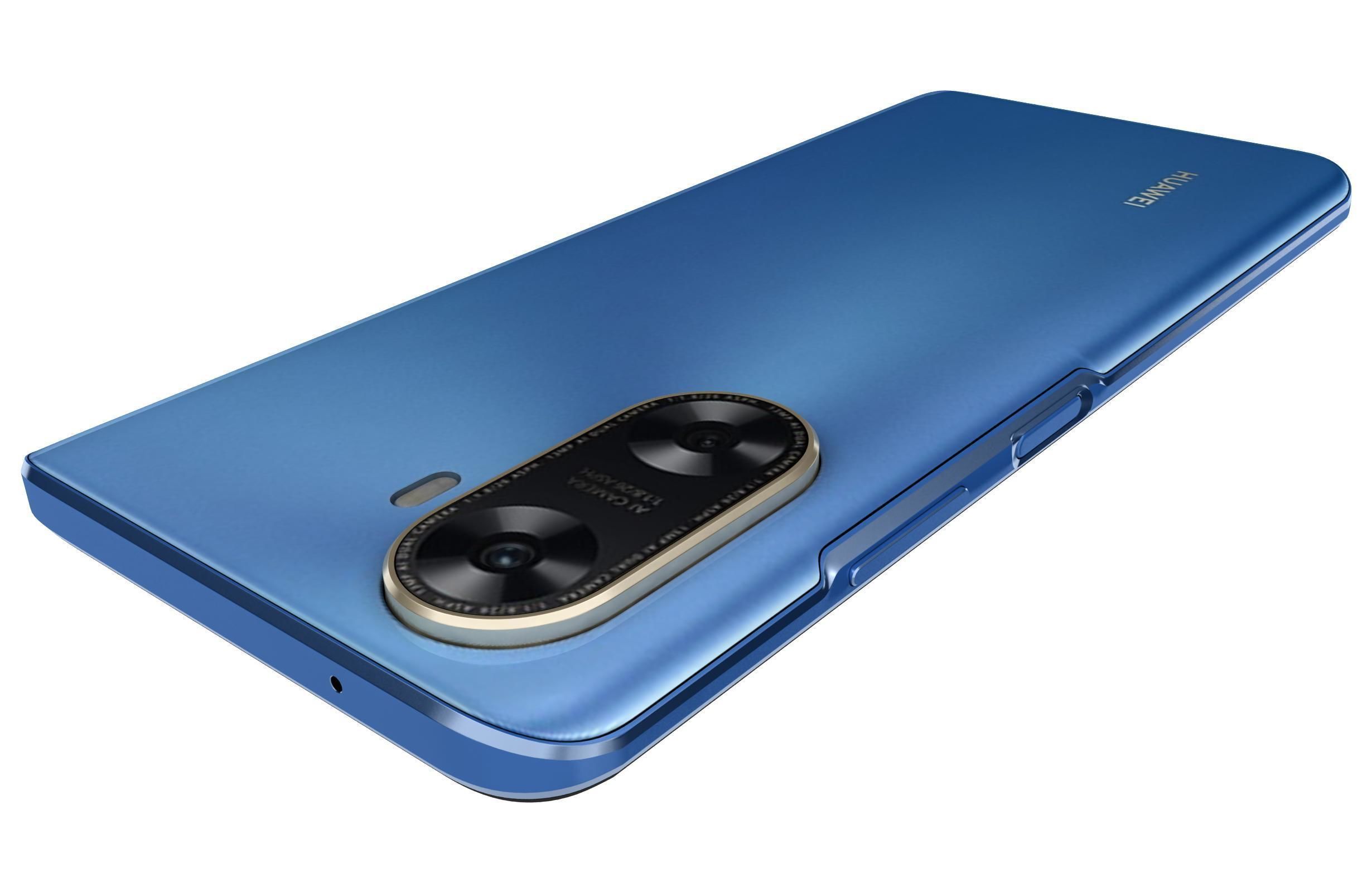 Huawei Enjoy 70z Blue 3D model_8