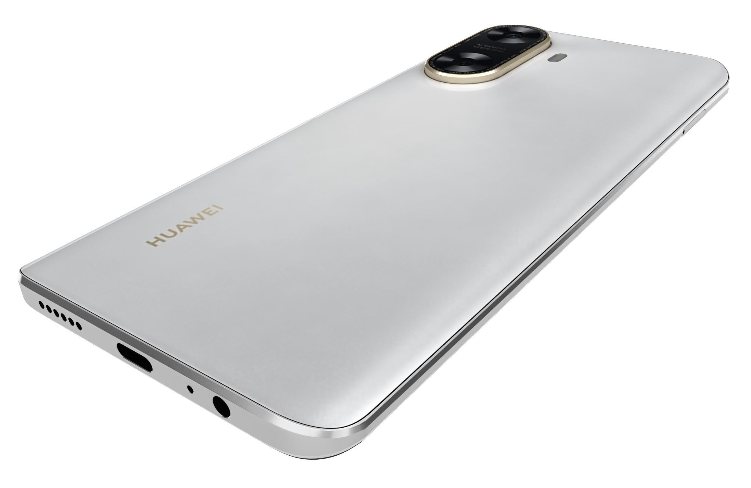 Huawei Enjoy 70z White 3D model_14