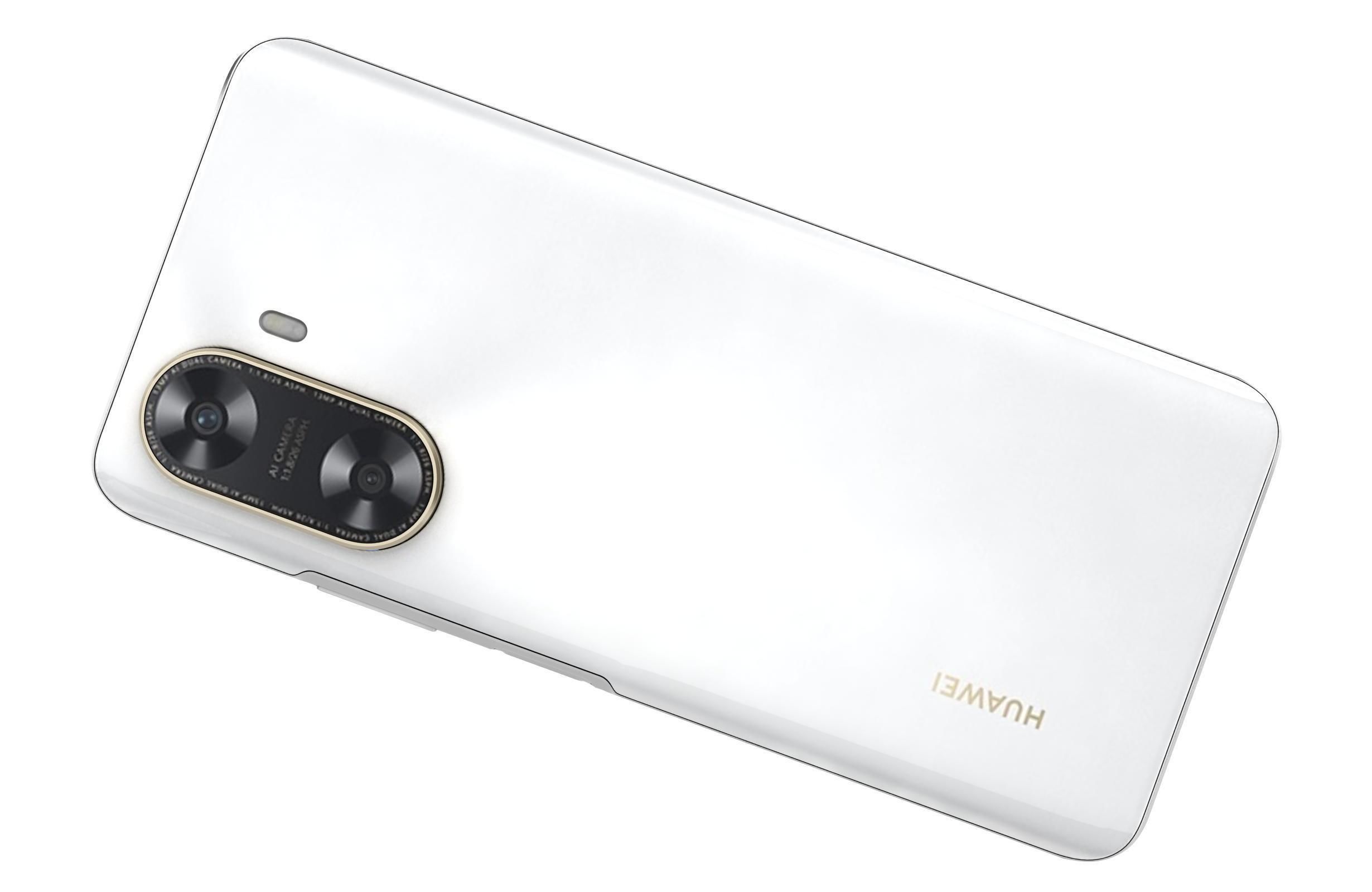 Huawei Enjoy 70z White 3D model_11