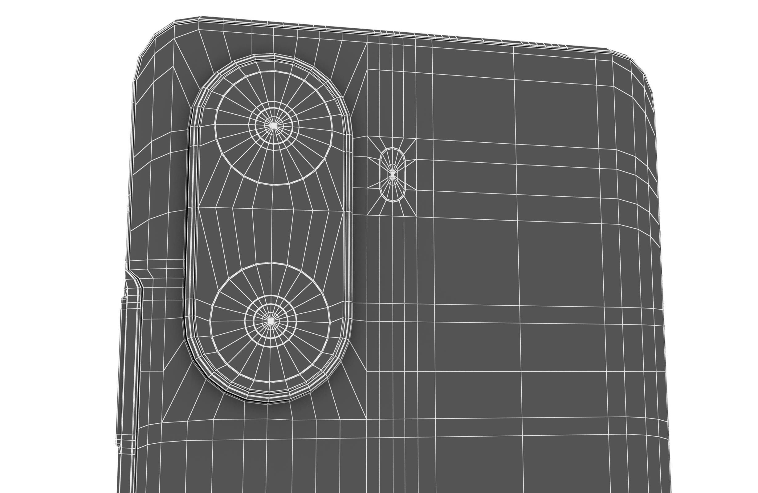 Huawei Enjoy 70z White 3D model_25