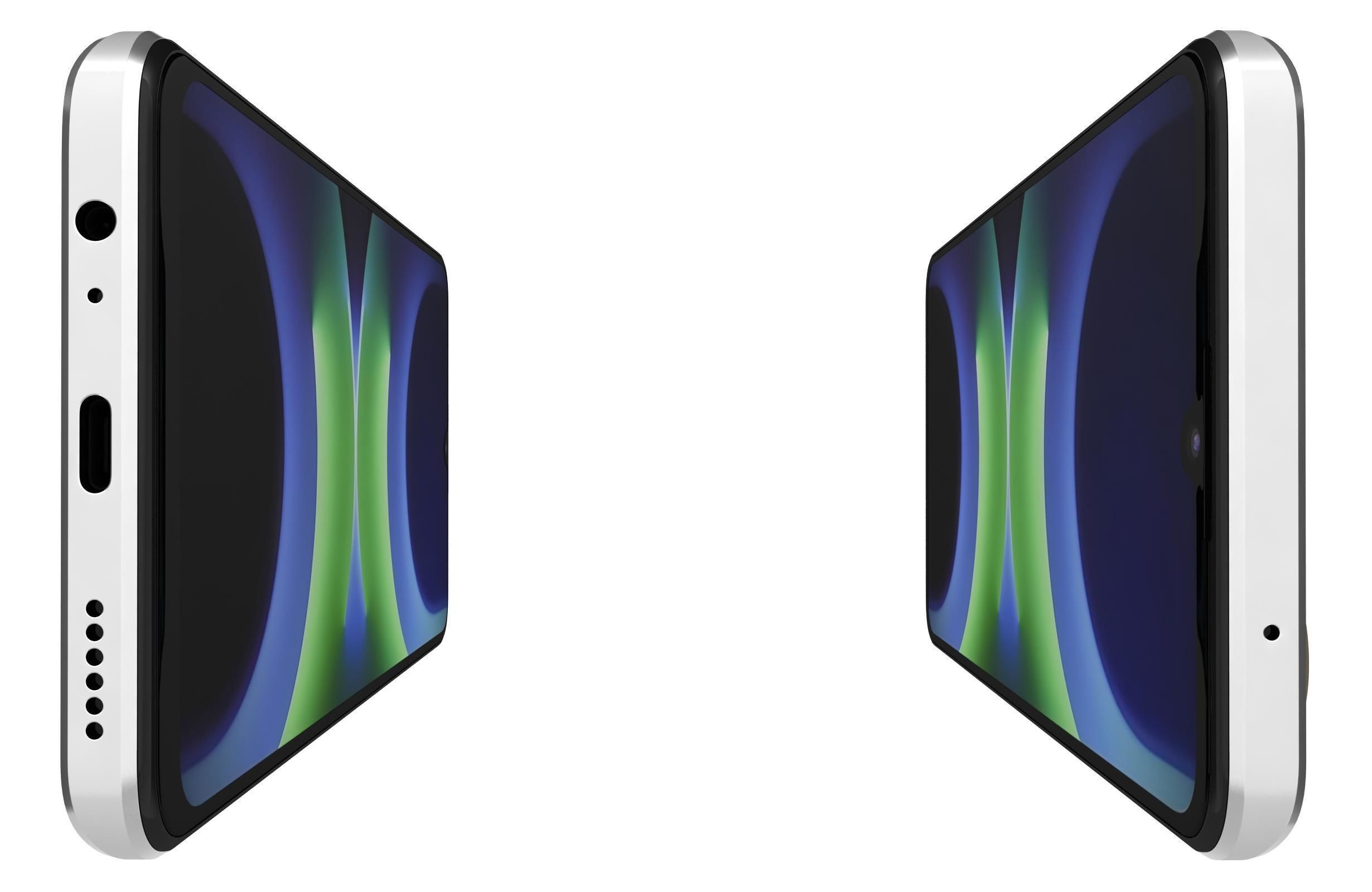 Huawei Enjoy 70z White 3D model_8