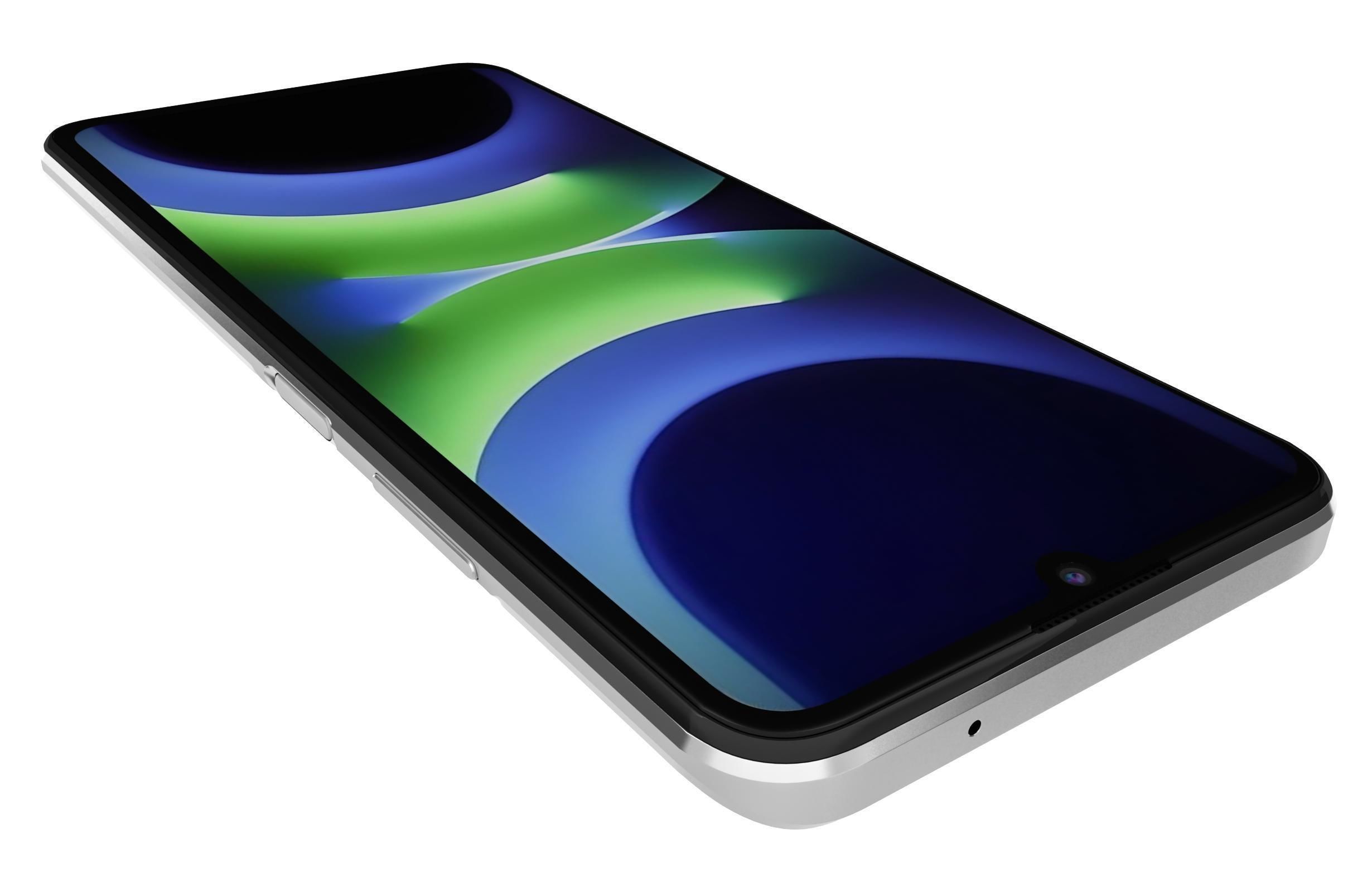 Huawei Enjoy 70z White 3D model_13