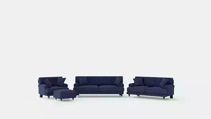 Andrew Sofa Group 3 Seater 2 Seater Armchair Footstool Velvet