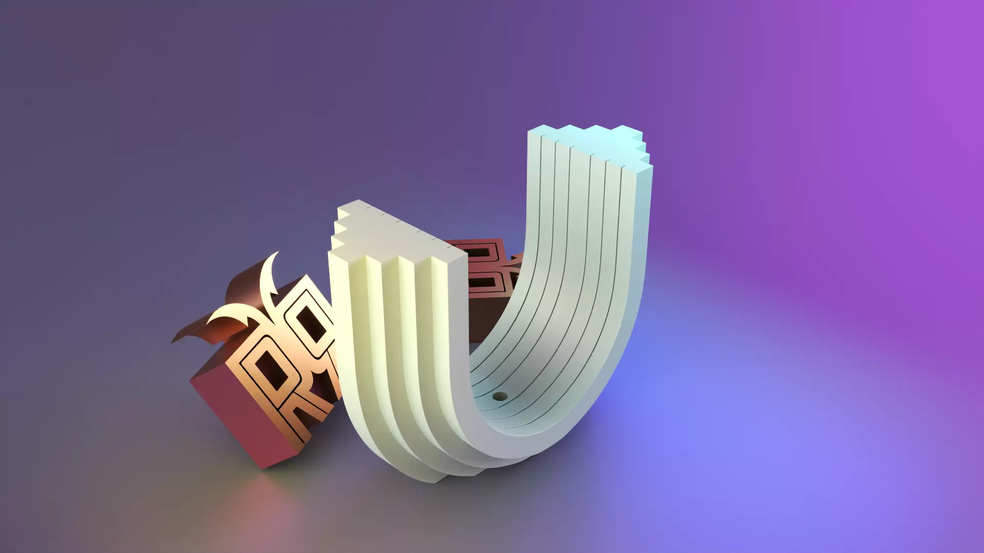 parametric INCENSE STICK HOLDER 3D print model