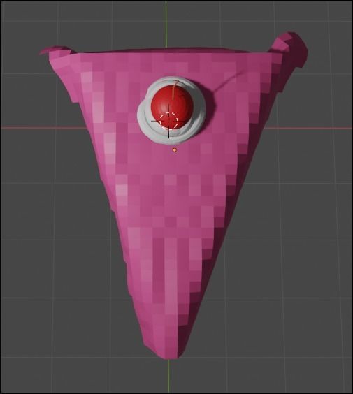 Chocolate Cake 3D model_1