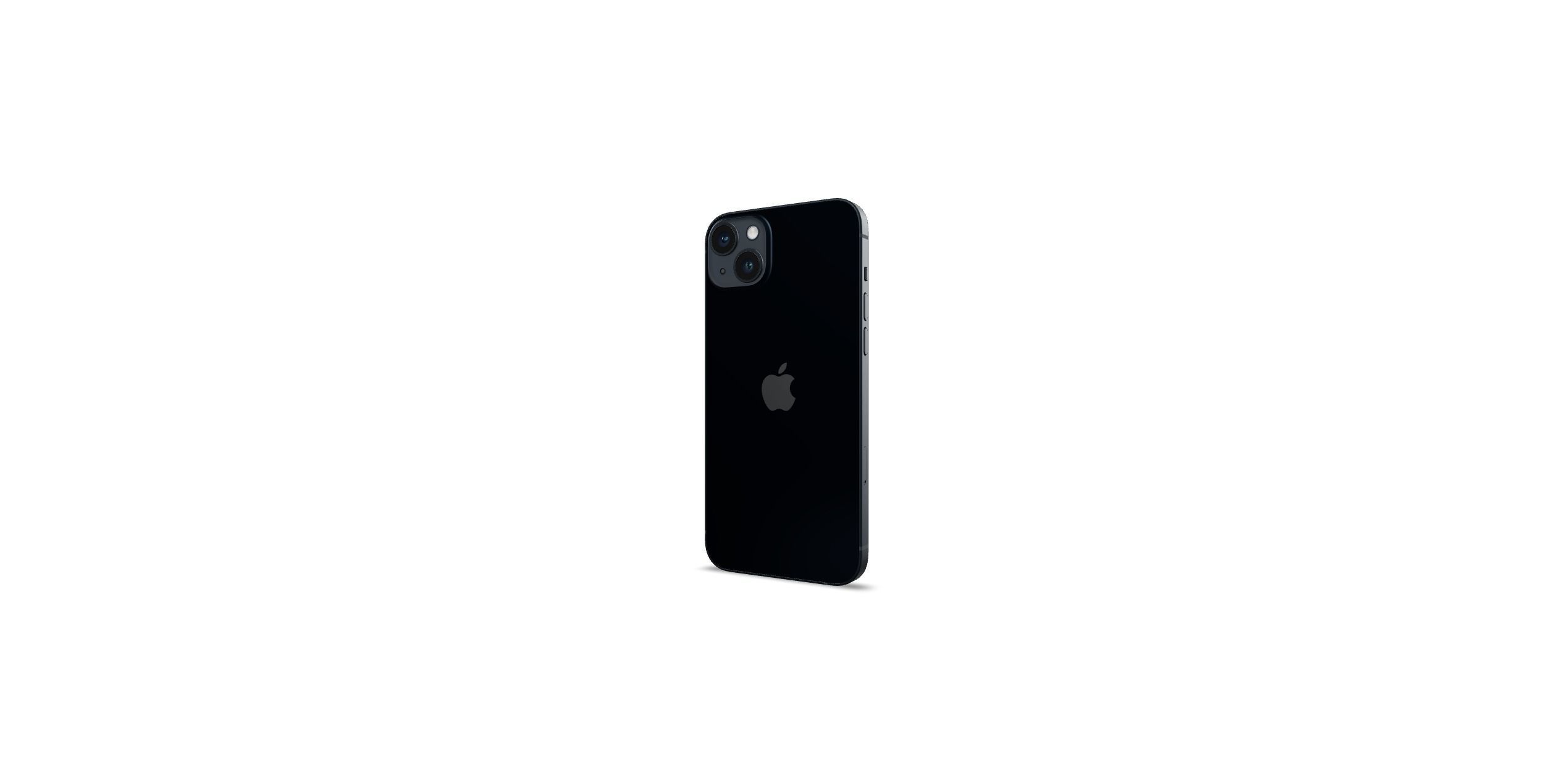 iPhone 14 Plus black 3D model_1