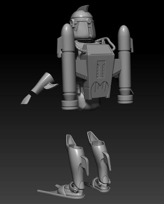 Clone Scuba Trooper One12 Scale Custom STL Files 3D print model_1