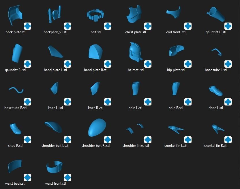 Clone Scuba Trooper One12 Scale Custom STL Files 3D print model_4