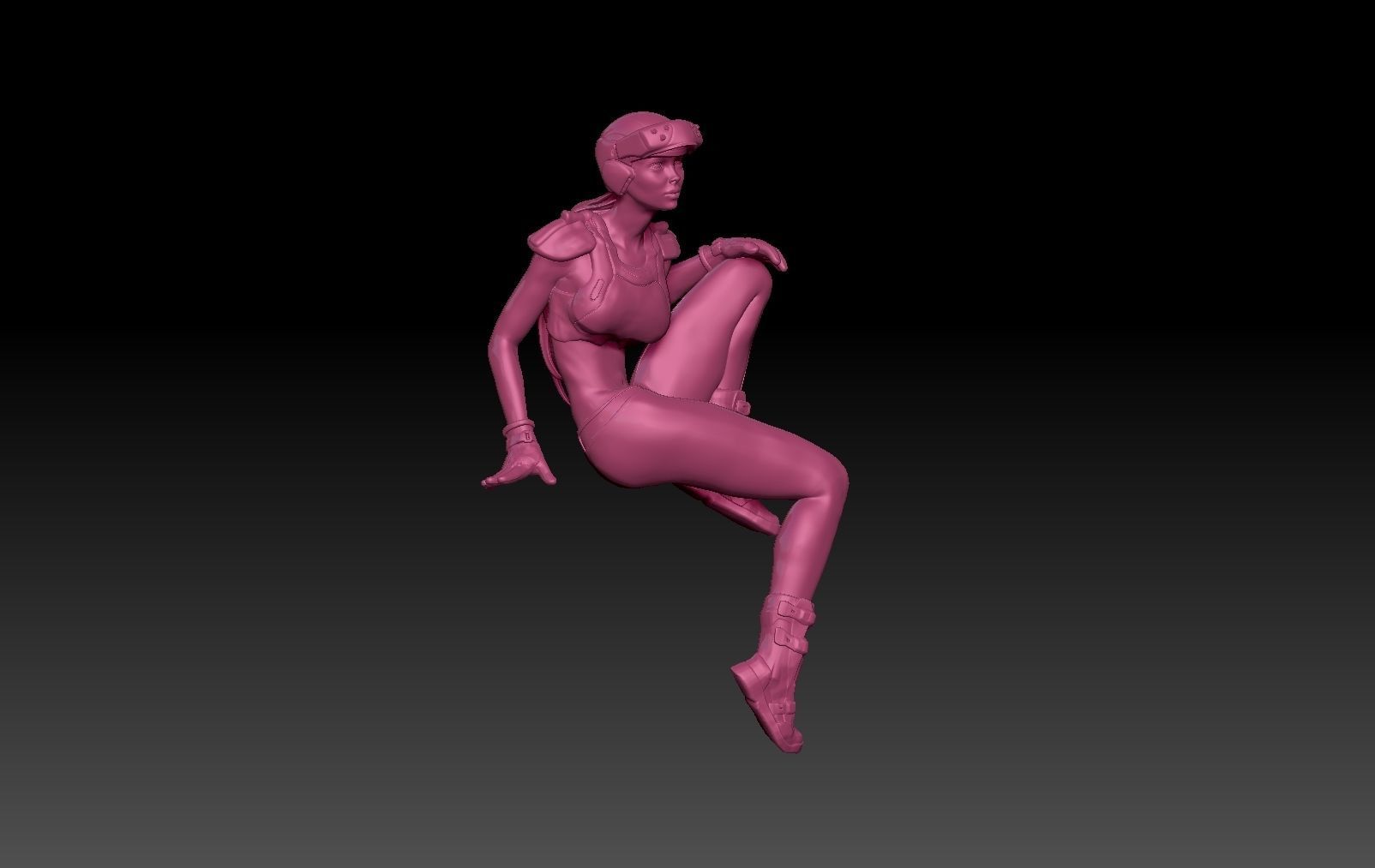 APOCALYPSE PILOTA MECHA GARAGE MILITARY 1 3D print model_5