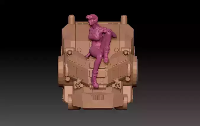 APOCALYPSE PILOTA MECHA GARAGE MILITARY 1