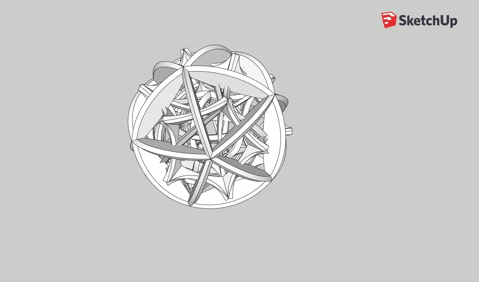 3D Printable Nested Platonics 3D print model