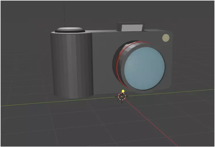 Camera 3D model_0