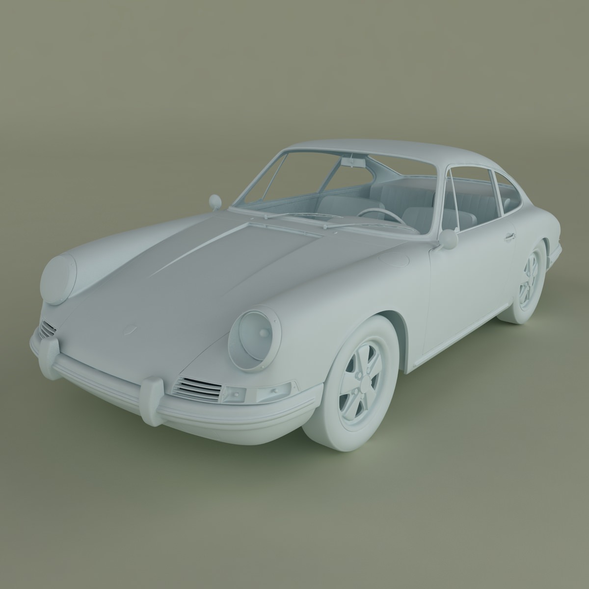Porsche 911 901 3D model_10