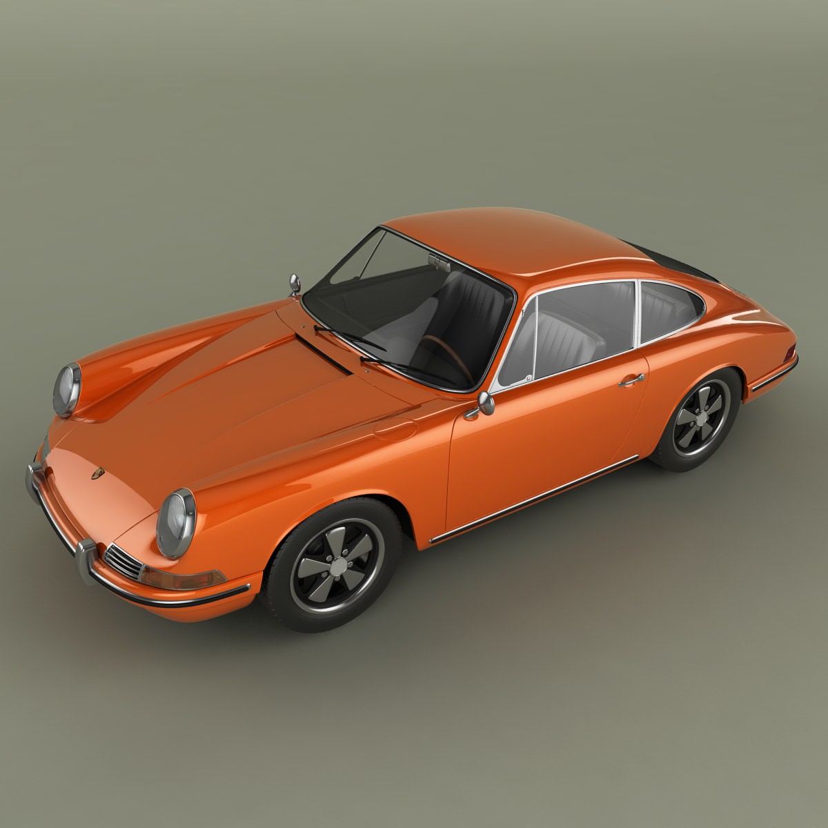 Porsche 911 901 3D model_5