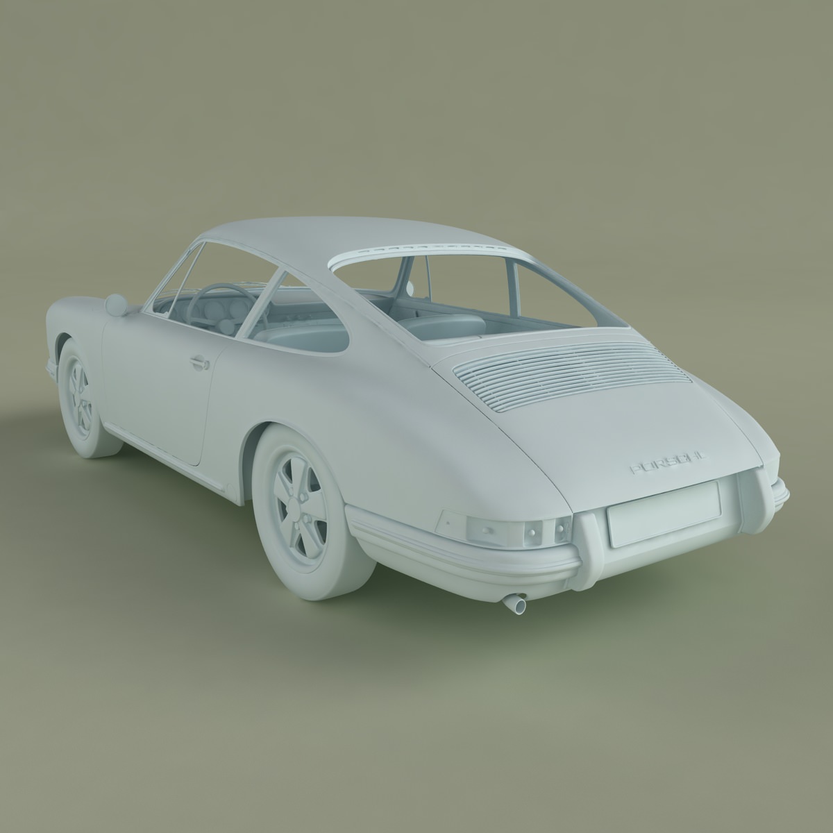 Porsche 911 901 3D model_12