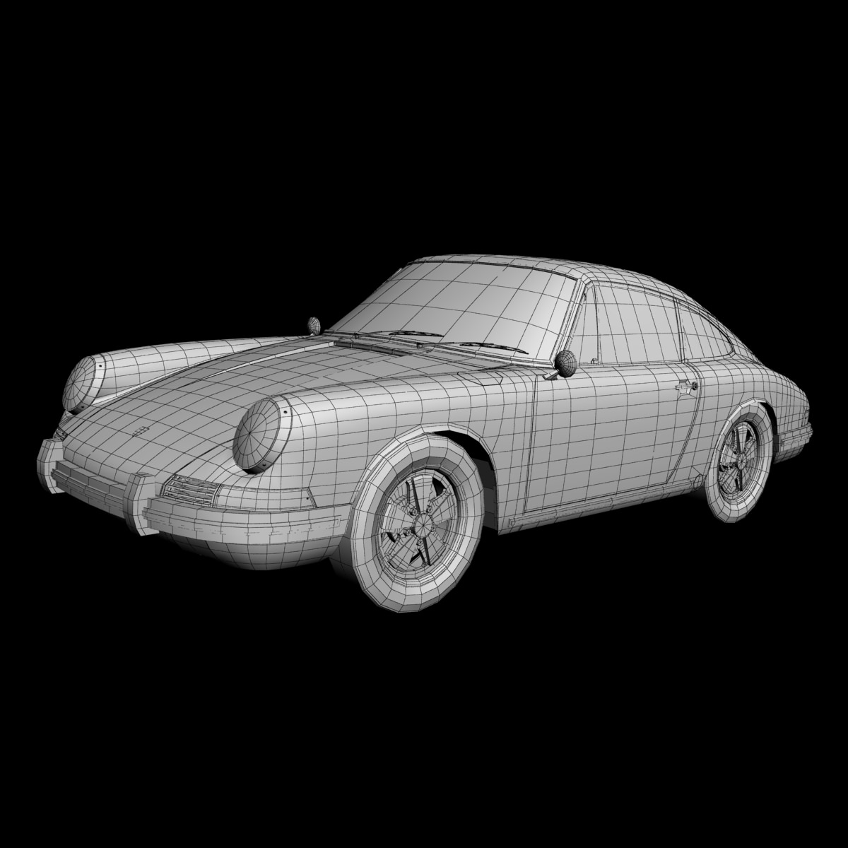 Porsche 911 901 3D model_13
