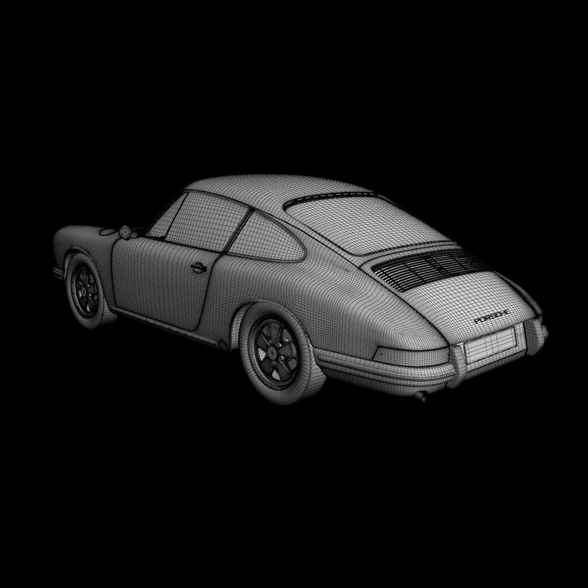 Porsche 911 901 3D model_16