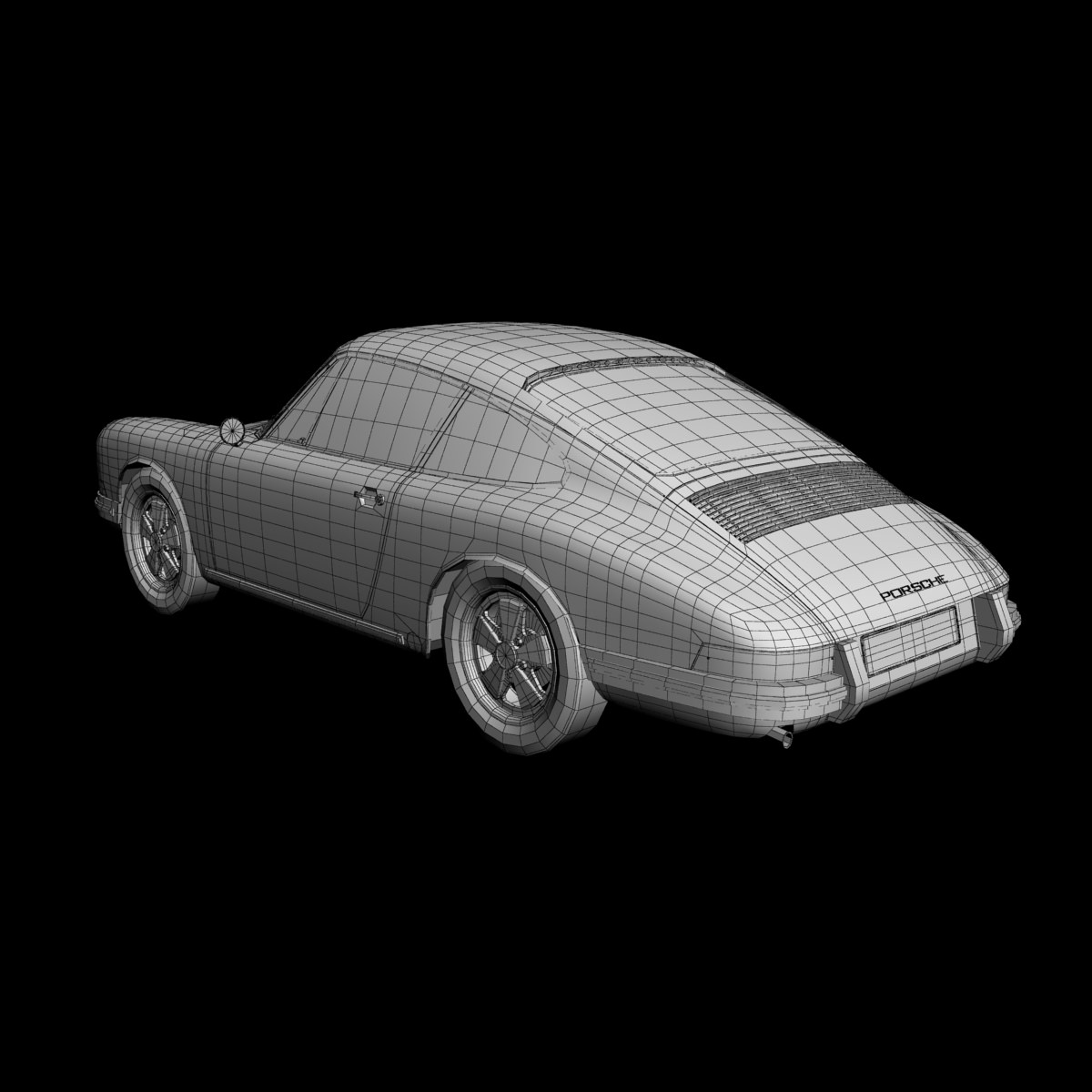 Porsche 911 901 3D model_15